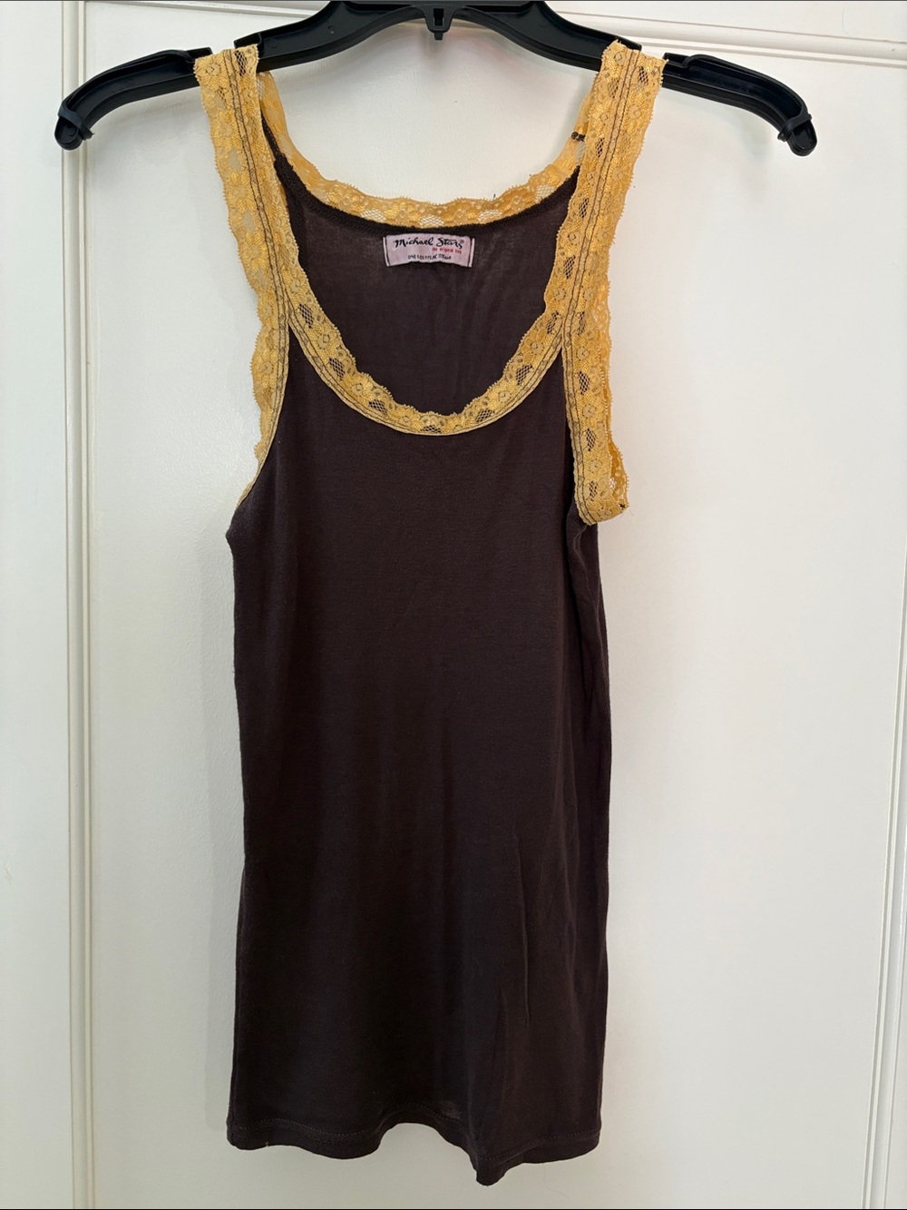 Michael Stars tank with lace. One size fits most